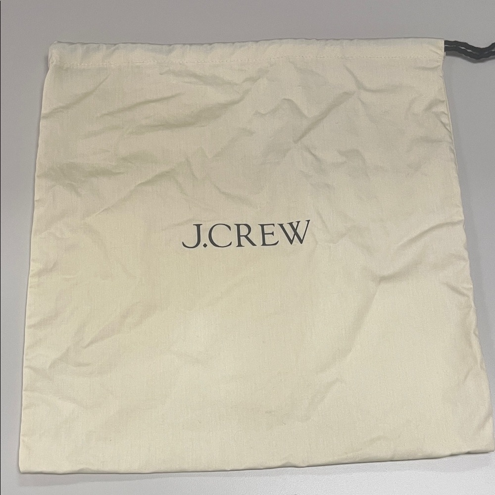 J.Crew Ivory Dust / Storage Bag